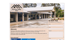 Desktop Screenshot of murrayvalleymotel.com